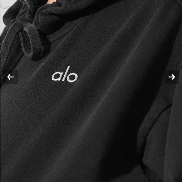 ALO Yoga Black Cowl Neck Jumpsuit - Picture 2 of 6